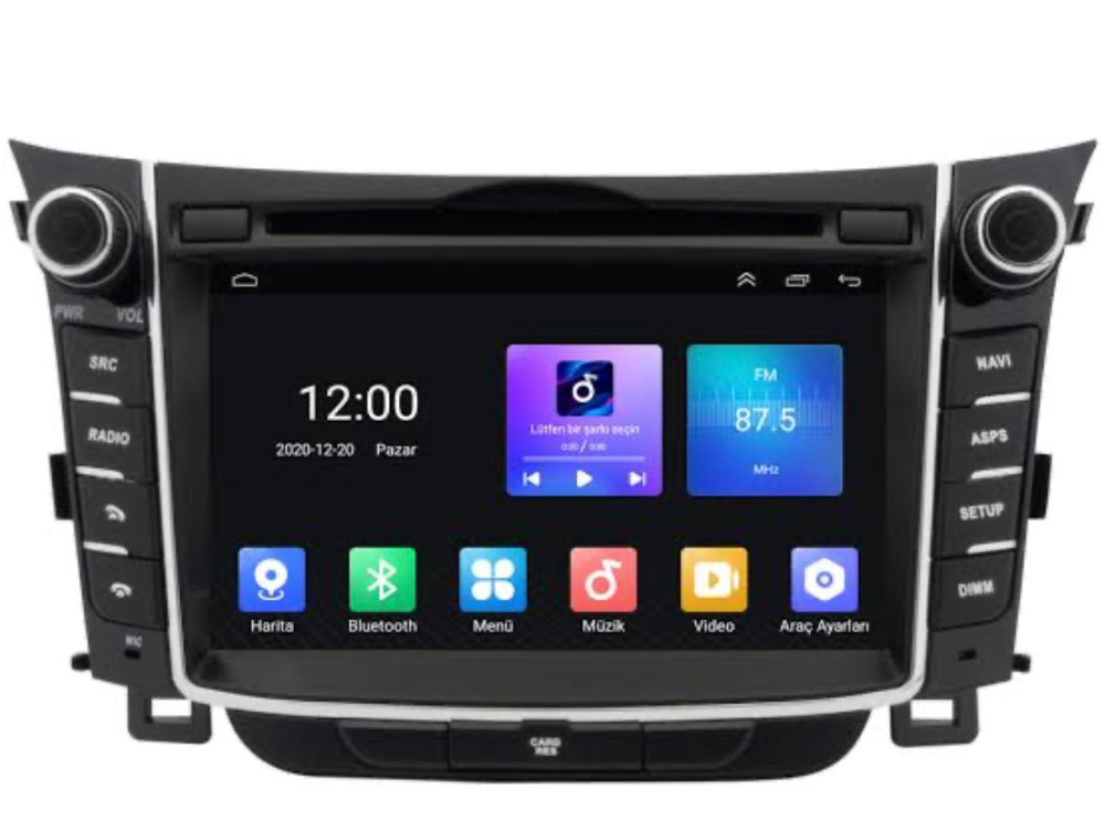 HYUNDAİ İ30 ORJİNAL GÖRÜNÜMLÜ CİHAZI 12/256  CARPLAY