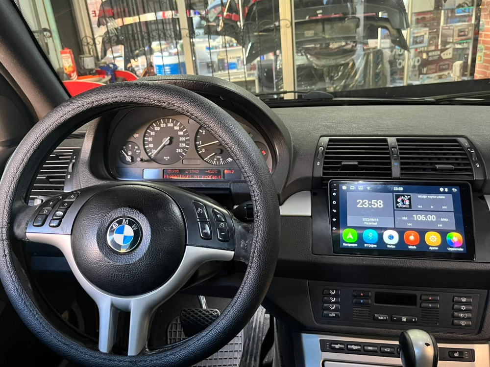 BMW E46 ANDROİD MULTİMEDYA 4 REM 64 HAFIZA CARPLAY