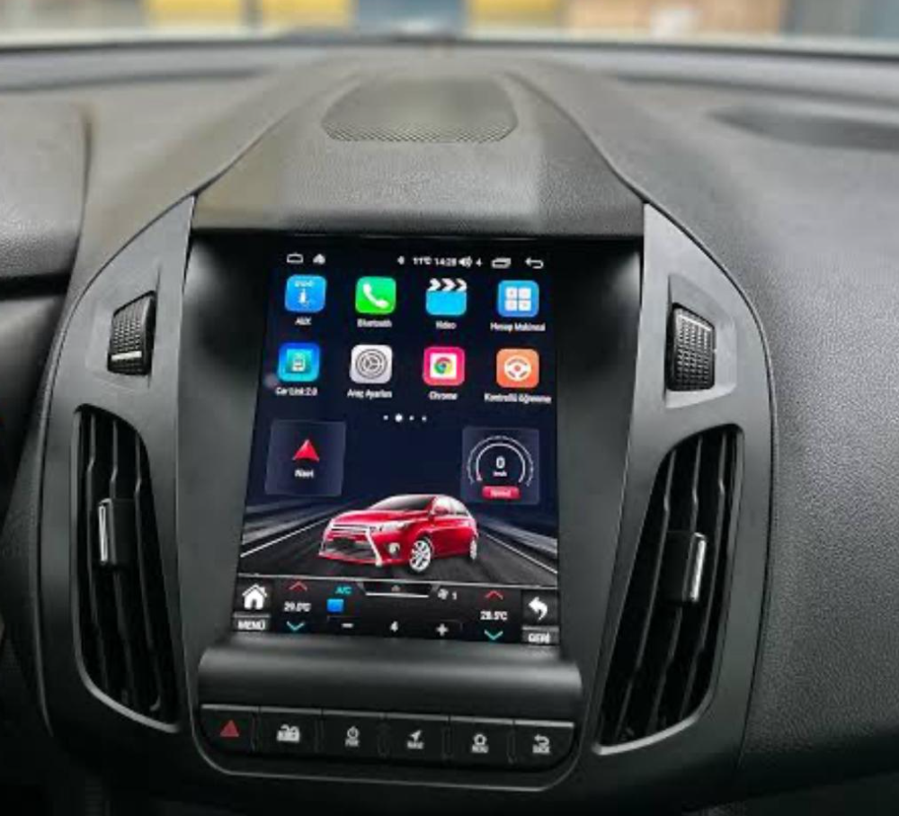 FORD CONNECT TESLA ANDROİD MULTİMEDYA 8/128 CARPLAY