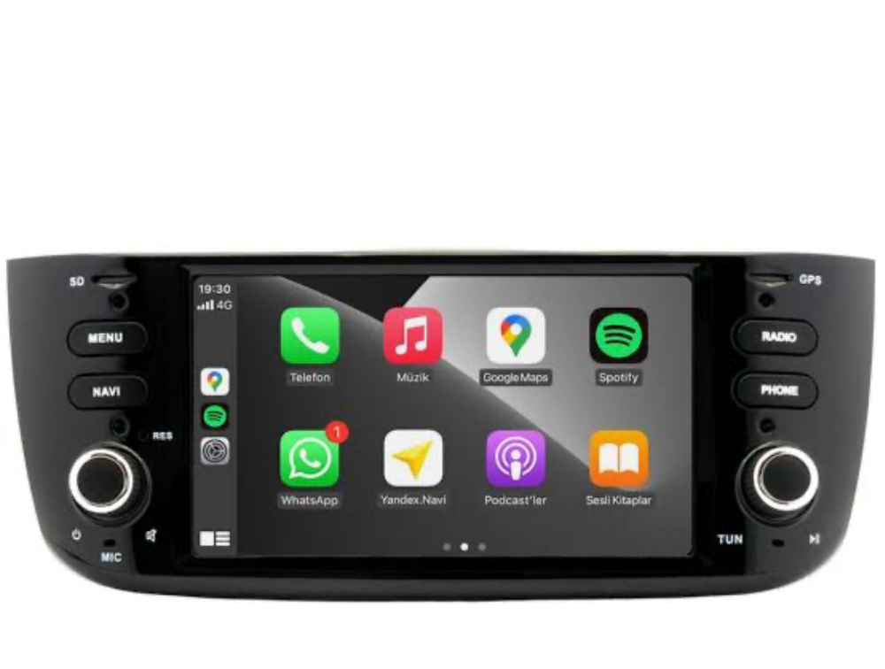 FİAT LİNEA-PUNTO ORJİNAL GÖRÜNÜMLÜ ANDROİD CARPLAY