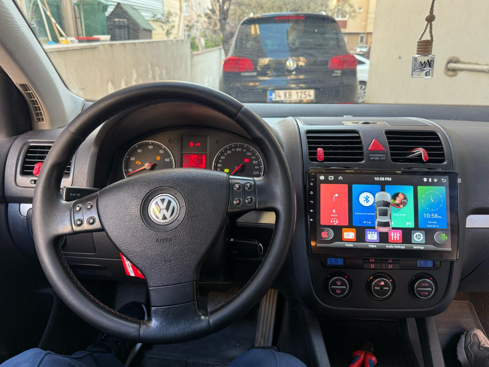 VW GOLF 5 JETTA 2006 , 2010, ANDROİD 4/64 HAFIZA CARPLAY