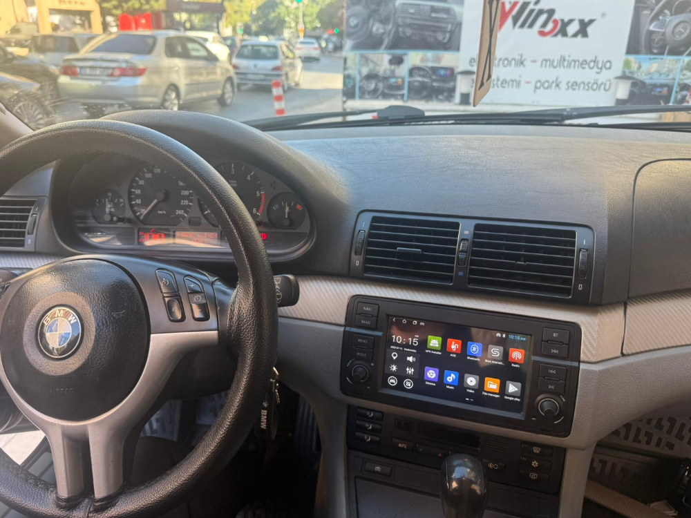 BMW E39 X5 ORJİNAL GÖRÜNÜMLÜ CİHAZ KABLOSUZ CARPLAY/ANDROİD AUTO