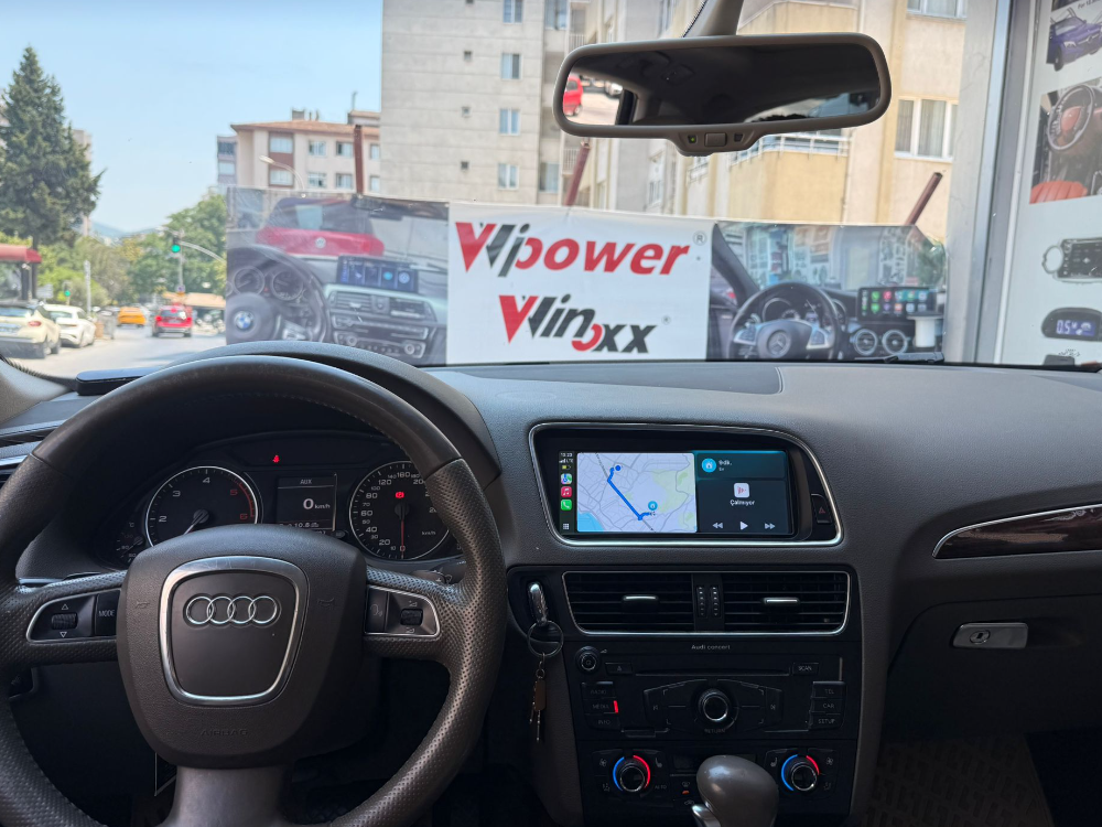 AUDİ Q5 2009 2017 ANDROİD MULTİMEDYA CİHAZI 8 GB RAM CARPLAY