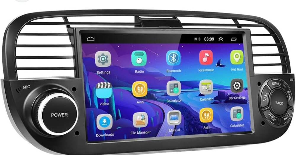 FİAT 500L BLACK ORJİNAL GÖRÜNÜMLÜ ANDROİD 4RAM/64 HAFIZA CARPLAY