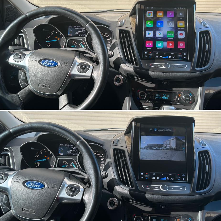 FORD KUGA TESLA ANDROİD MULTİMEDYA CİHAZI 8/128  KABLOSUZ CARPLAY