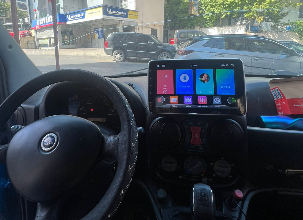 FİAT DOBLO 2005 2010 ANDROİD MULTİMEDYA CİHAZI CARPLAY
