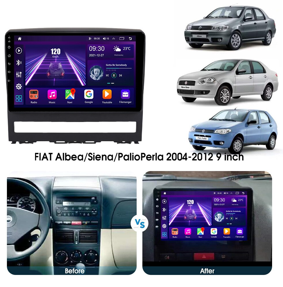 FİAT ALBEA PALİO  9'İNCH ANDROİD MULTİMEDYA CİHAZI