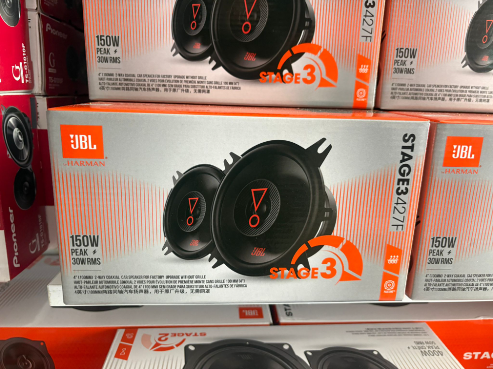 JBL STAGE3 427F 10 Cm 150 Watt 2 Yollu Oto Hoparlör Takımı