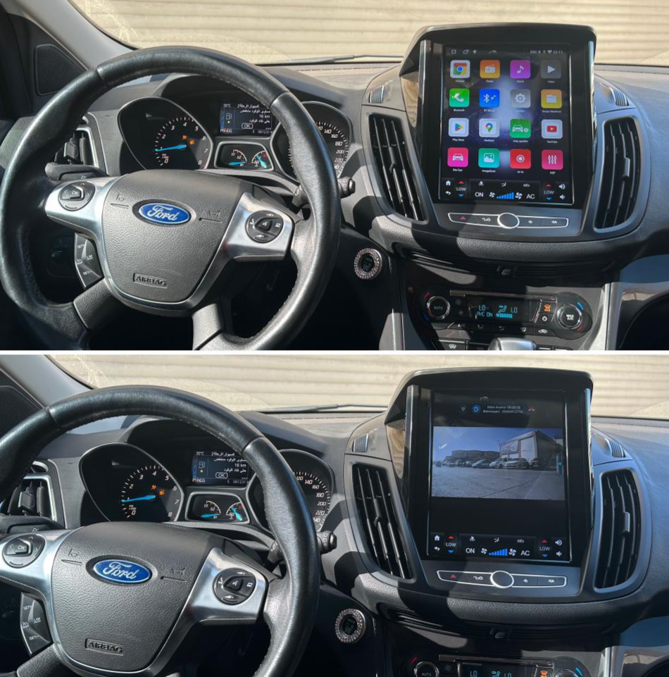 FORD KUGA TESLA ANDROİD MULTİMEDYA CİHAZI 12/256 KABLOSUZ CARPLAY