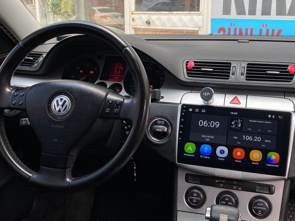VOLKSWAGEN PASSAT B6-B7 10 İNÇ ANDROİD MULTİMEDYA