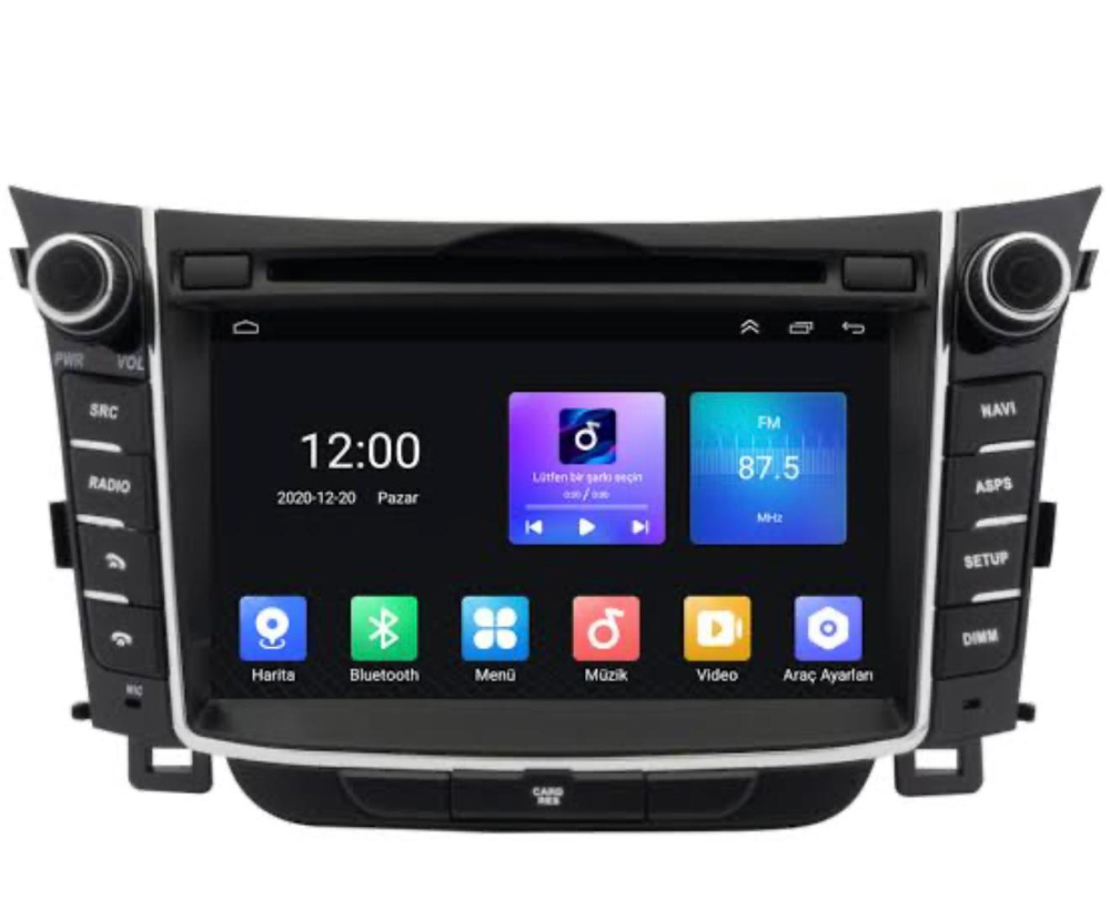 HYUNDAİ İ30 ORJİNAL GÖRÜNÜMLÜ CİHAZI 8/128 CARPLAY
